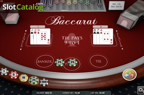 Скрин5. Baccarat (Laifacai) слот
