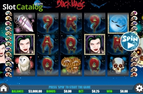 Скрин2. Black Magic (WGS Technology) слот