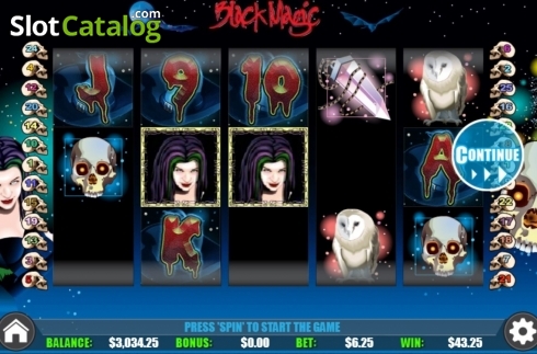 Скрин3. Black Magic (WGS Technology) слот