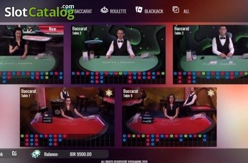 Скрин3. Lobby Live Casino (Vivogaming) слот