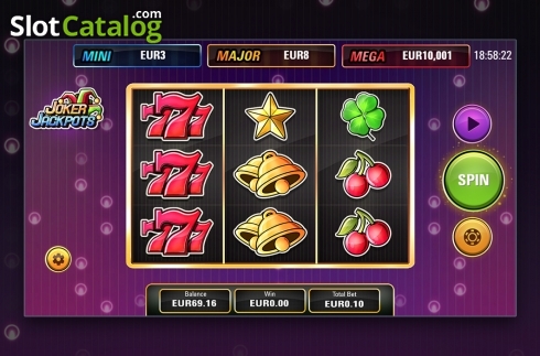 Скрин2. Joker Jackpots (Electric Elephant) слот