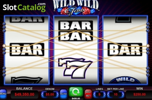 Скрин3. Wild Wild Gems слот