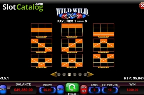 Скрин6. Wild Wild Gems слот