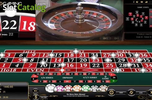 Скрин4. Roulette Live Casino (Vivogaming) слот