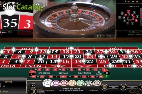 Скрин5. Roulette Live Casino (Vivogaming) слот