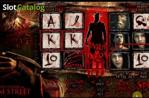 Скрин2. A Nightmare On Elm Street слот