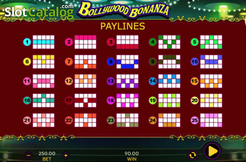 Скрин9. Bollywood Bonanza слот