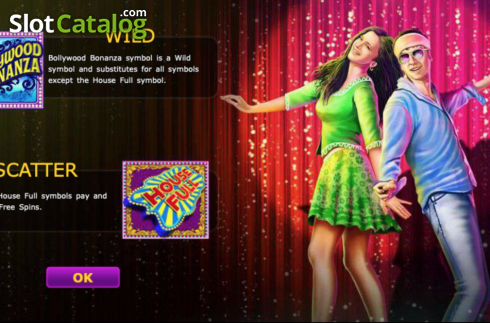 Скрин2. Bollywood Bonanza слот
