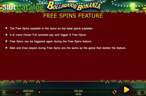 Скрин7. Bollywood Bonanza слот