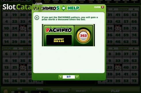 Скрин7. Pachinko 5 слот