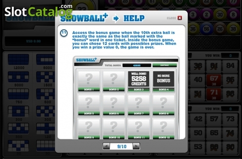 Скрин7. Showball Plus слот