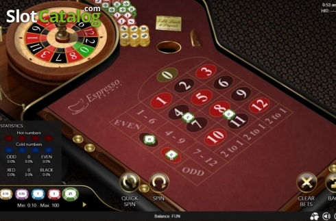 Скрин2. 12 Numbers Roulette слот