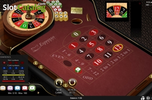 Скрин3. 12 Numbers Roulette слот
