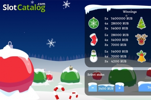 Скрин2. Magic of Christmas слот