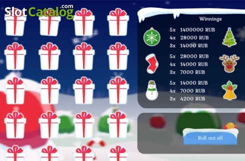 Скрин3. Magic of Christmas слот