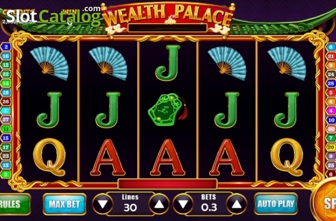 Скрин2. Wealth Palace слот