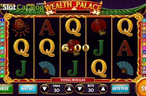 Скрин3. Wealth Palace слот