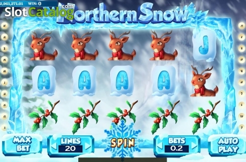 Скрин2. Northern Snow слот