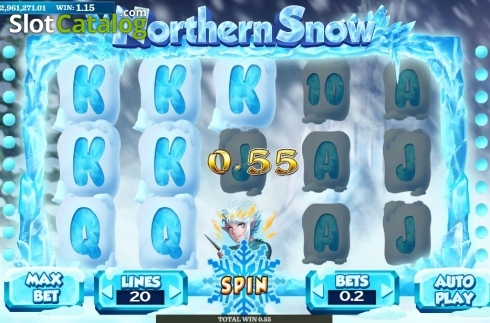 Скрин3. Northern Snow слот