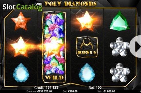Скрин4. Poly Diamonds слот