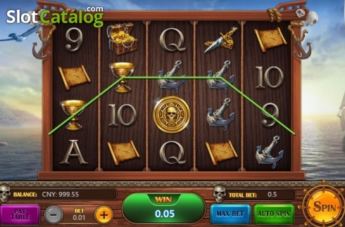 Скрин3. Caribbean Gold (Aiwin Games) слот