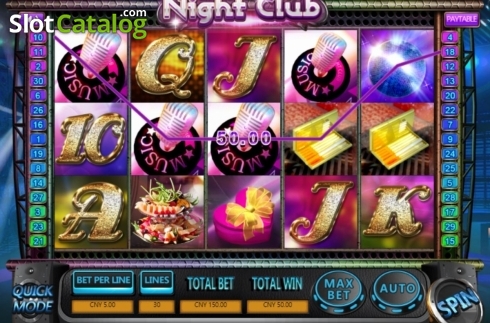 Скрин3. Night Club (Aiwin Games) слот