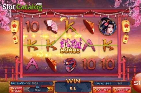Скрин3. Sakura & Katana слот