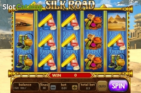 Скрин2. Silk Road (Aiwin Gaming) слот