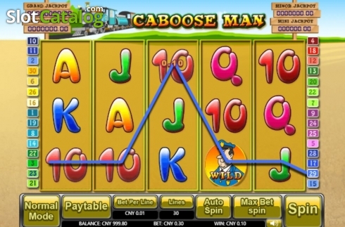 Скрин3. Caboose Man слот