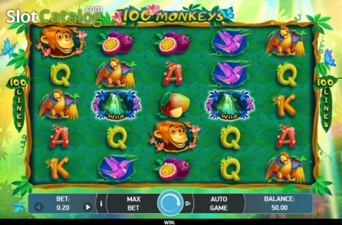 Скрин2. 100 Monkeys слот