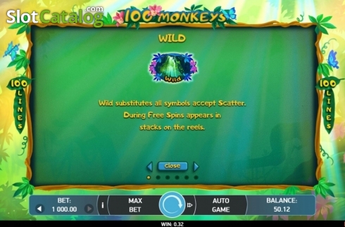 Скрин4. 100 Monkeys слот