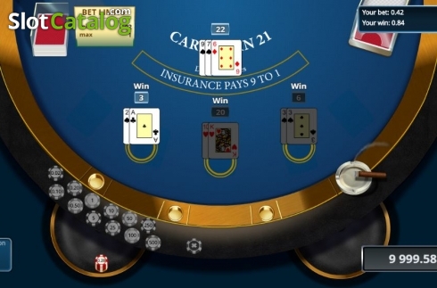 Скрин3. Caribbean Blackjack (Novomatic) слот