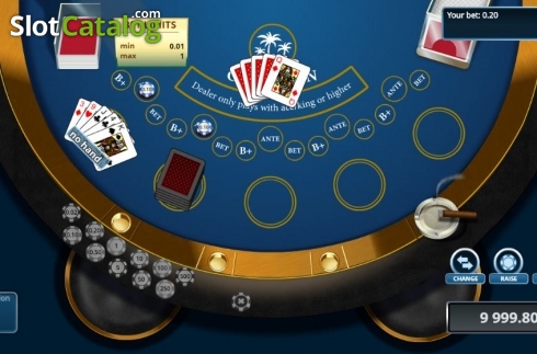 Скрин2. Caribbean Poker (Novomatic) слот