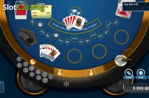 Скрин3. Caribbean Poker (Novomatic) слот