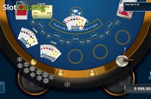 Скрин4. Caribbean Poker (Novomatic) слот