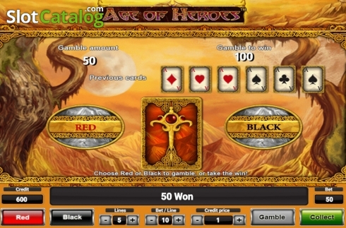 Скрин5. Age Of Heroes Deluxe слот
