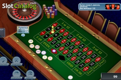 Скрин3. No Zero Roulette слот