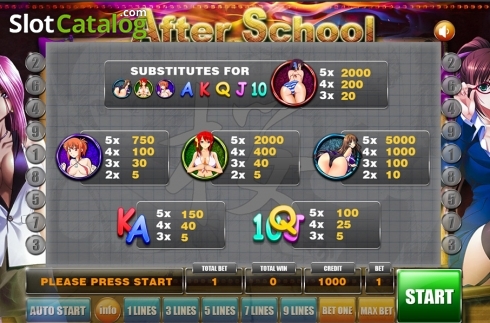 Скрин8. After School слот