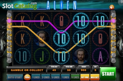 Скрин3. Alien слот