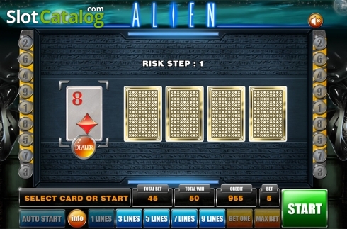Скрин6. Alien слот