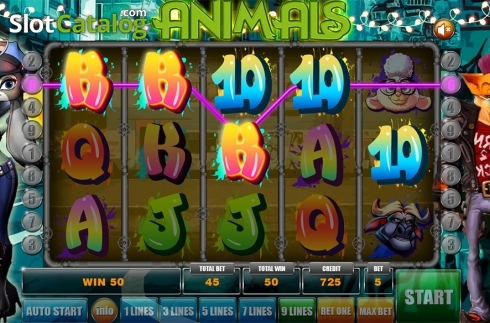 Скрин3. Animals (GameX) слот