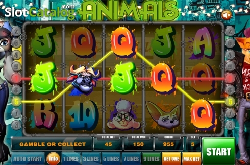 Скрин4. Animals (GameX) слот