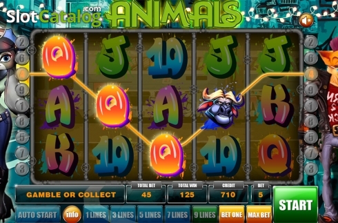Скрин5. Animals (GameX) слот