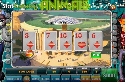 Скрин7. Animals (GameX) слот