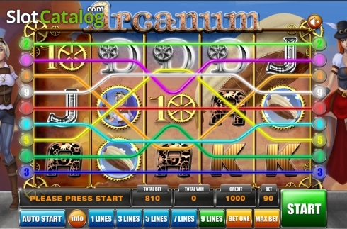 Скрин2. Arcanum слот