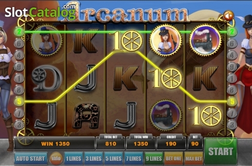 Скрин3. Arcanum слот