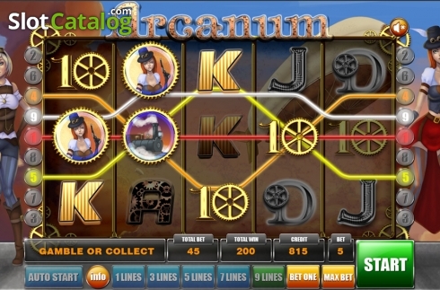 Скрин4. Arcanum слот
