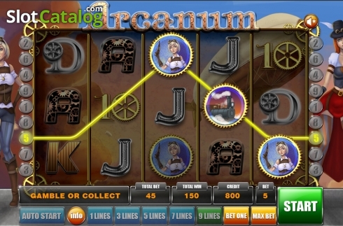 Скрин5. Arcanum слот