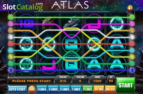 Скрин2. Atlas слот
