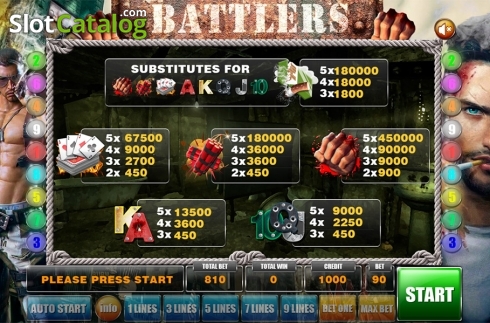 Скрин8. Battlers слот